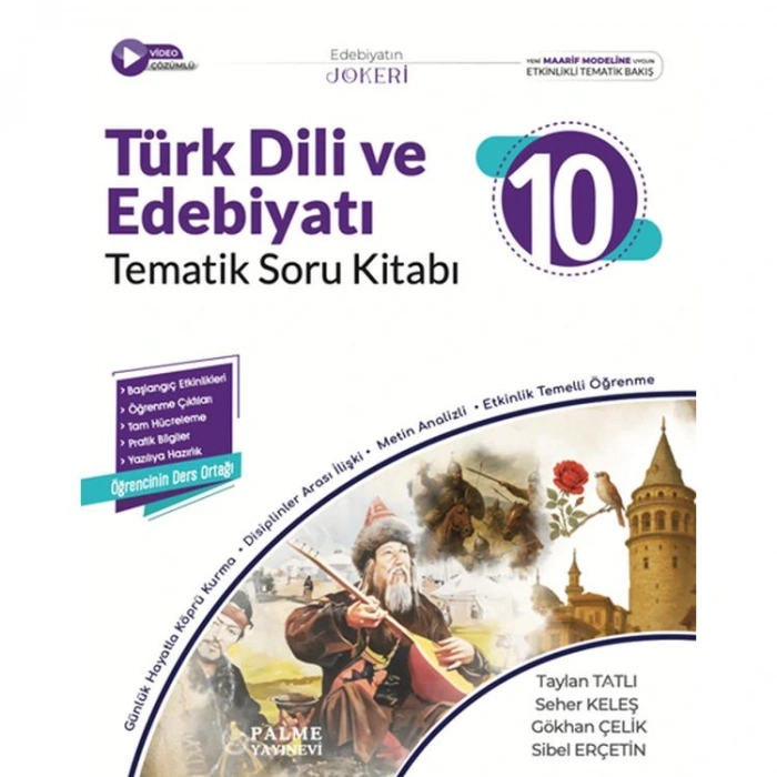 PALME 10. SINIF TÜRK DİLİ VE EDEBİYATI TEMATİK SORU BANKASI