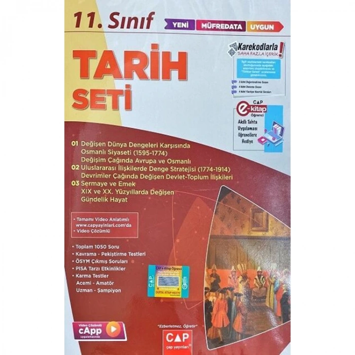ÇAP YAYINLARI 11. SINIF ANADOLU TARİH SETİ