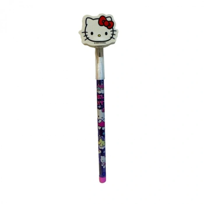 TMN 587425 HELLO KITTY TEPESİ SİLGİ BAŞLIKLI YUMURTLAYAN KALEM - TEKLİ