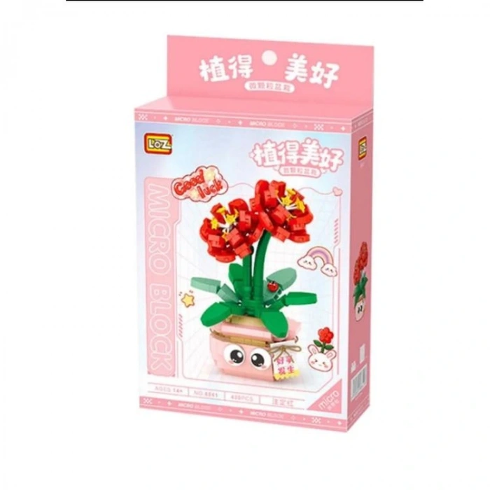 VAGONLIFE LOZ 8841 SAKSILI NERGİS ZAMBAĞI 430 PARÇA BLOCK OYUNCAK 14+