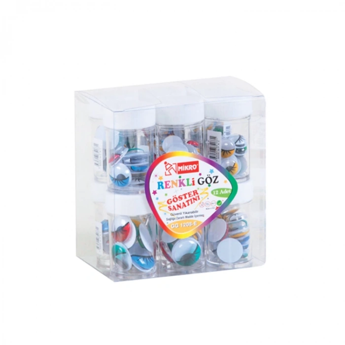 MİKRO GG1208E KİRPİKLİ OYNAR GÖZ