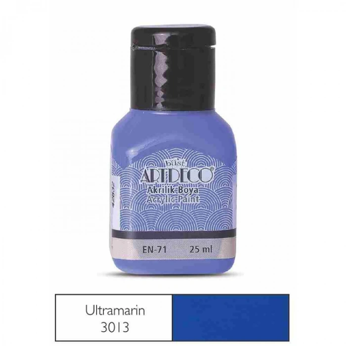 ARTDECO AKRİLİK BOYA 25 ML. ULTRAMARIN 070A-3013