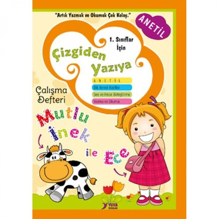 ÇİZGİDEN YAZIYA ÇALIŞMA DEFTERİ ANETİL