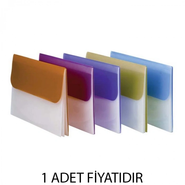 KRAF FM04 KADEMELİ DOSYA 4LÜ MOR