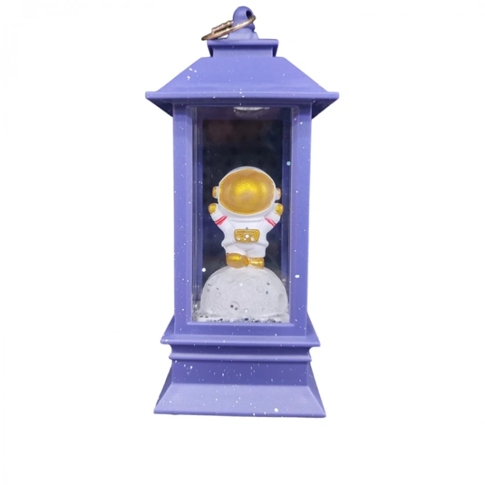 TEKNOPOİNT  PİLLİ IŞIKLI IŞILTILI FANUS ASTRONOT SERİSİ