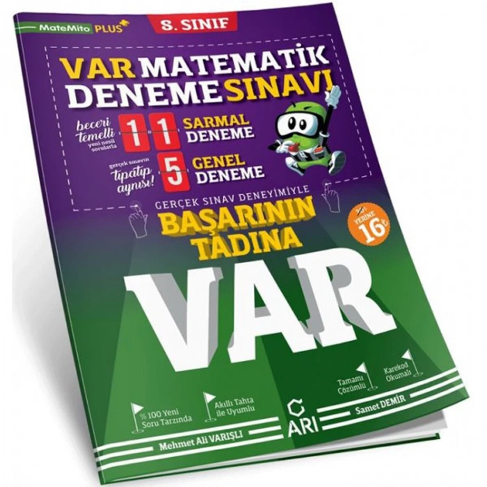 ARI 8. SINIF MATEMATİK VAR DENEME SINAVI