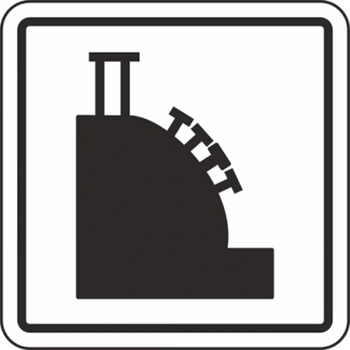 EKSTRAFİX 224 YÖNLENDİRME/UYARI LEVHASI 12x12cm KASA