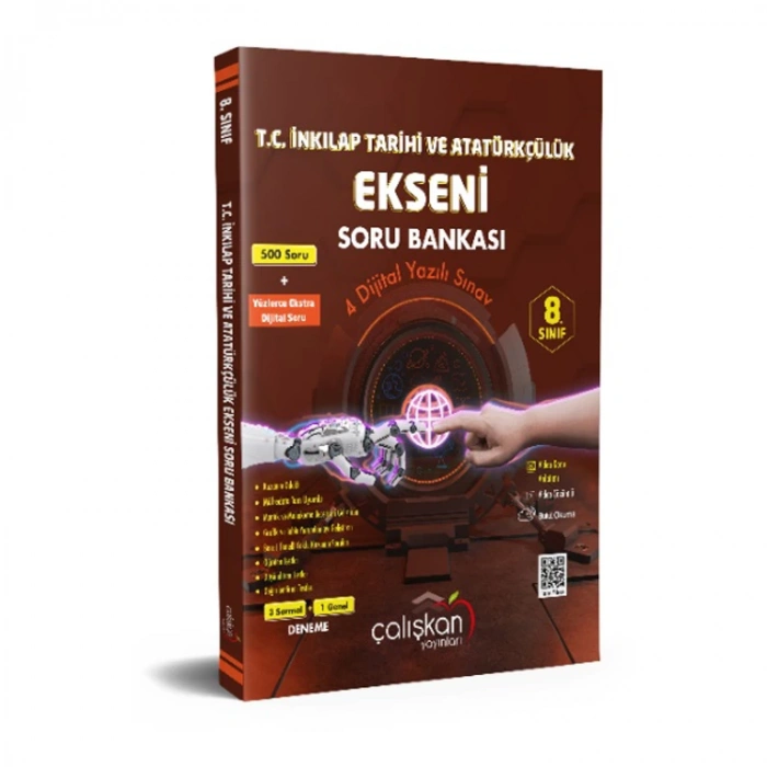 ÇALIŞKAN 8. SINIF TC İNKILAP TARİHİ VE ATATÜRKÇÜLÜK EKSENİ SORU BANKASI