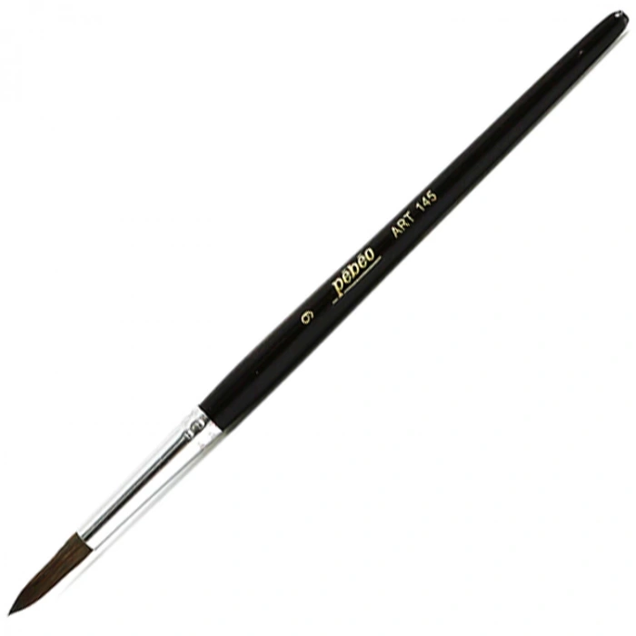 PEBEO 145/9  MİDİLLİ KILI SULUBOYA FIRÇASI NO:9