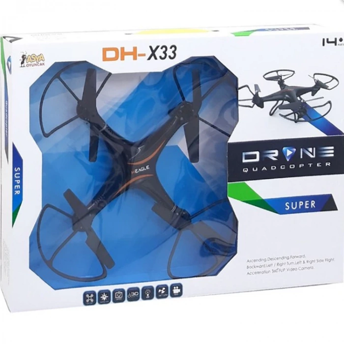 ASYA KUMANDALI DRONE DH861-X33