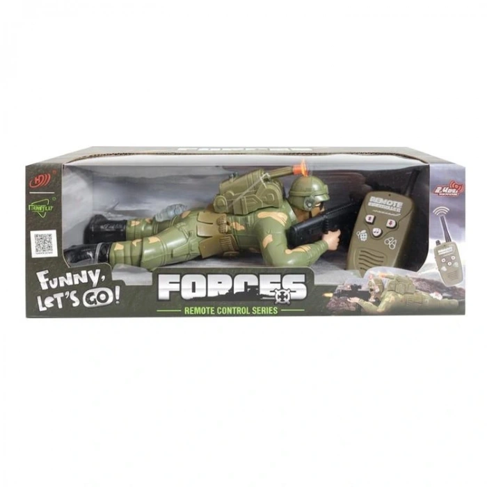 KARSAN HD9351 FORCES KUMANDALI R/C SESLİ IŞIKLI ASKER 3+