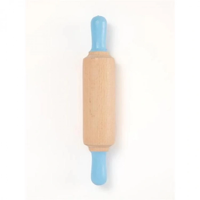 CHILDGEN PLAY DOUGH - OYUN HAMURU AHŞAP MERDANE PASTEL MAVİ