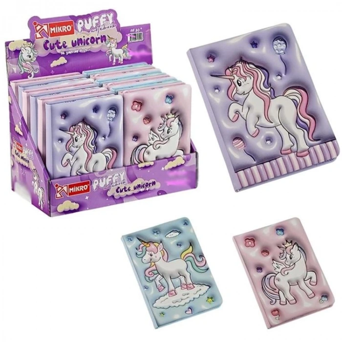 MİKRO PUFFY PF-30 UNİCORN NOT DEFTERİ