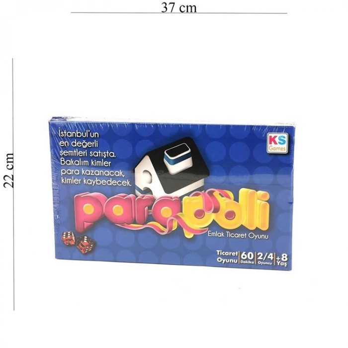 KS GAMES T153 PARAPOLİ EMLAK TİCARET KUTU OYUNU