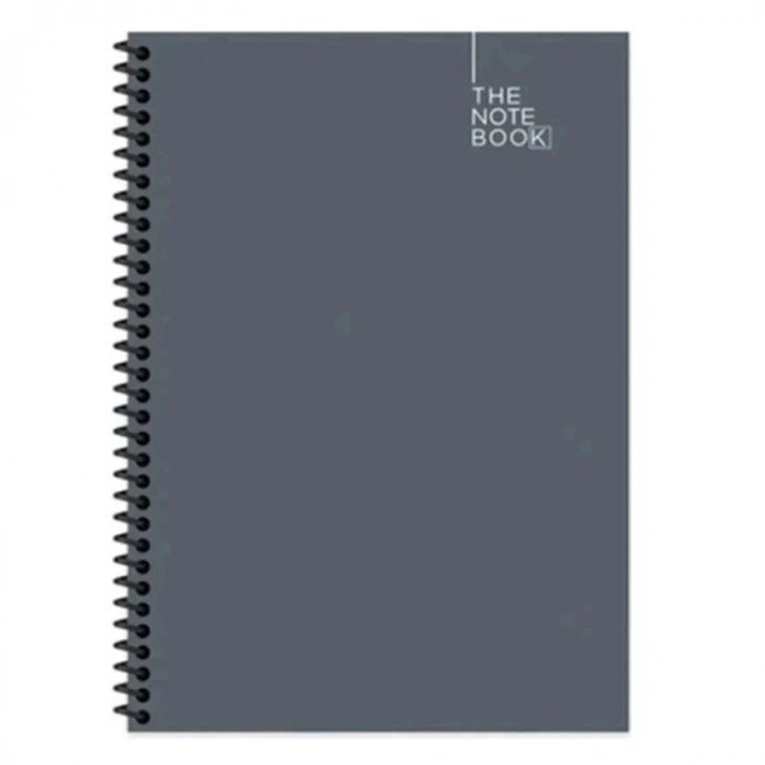 KESKİN 17X24 THE NOTEBOOK MN SERT KAPAK SPİRALLİ DEFTER 96 YP. KARELİ - 410447-99