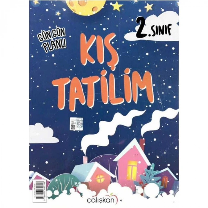 ÇALIŞKAN 2.SINIF GÜN GÜN PLANLI YARIYIL TATİLİM KİTABİ