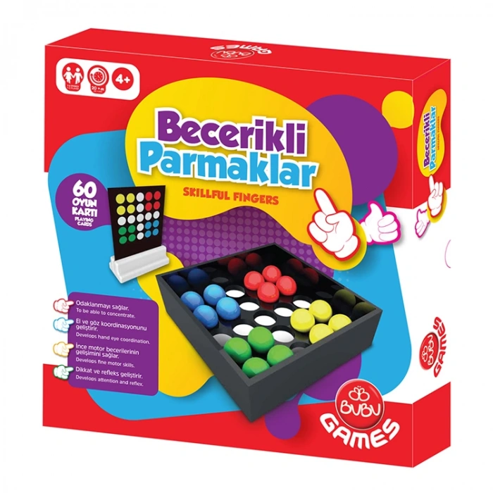 BU-BU  GAMES BECERİKLİ PARMAKLAR BUBU-GM0054