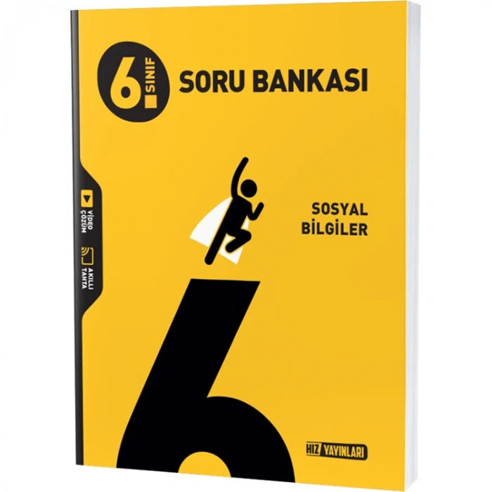 HIZ 6. SINIF SOSYAL BİLGİLER SORU BANKASI - 2023