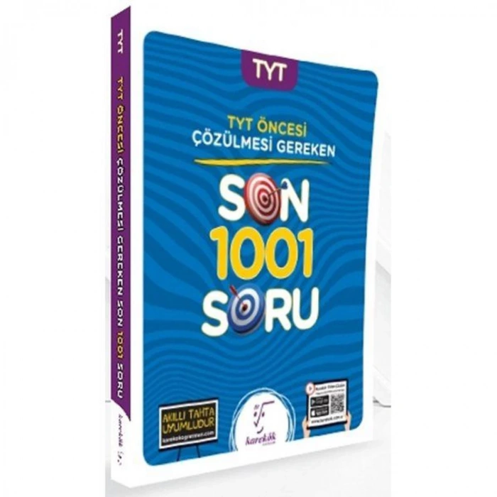 KAREKÖK TYT ÖNCESİ ÇÖZÜLMESİ GEREKEN SON 1001 SORU