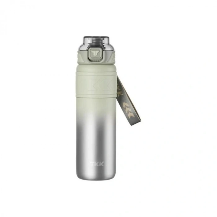 VAGONLİFE T2025 TKK PİPETLİ/ PİPETSİZ KULANIM ÇELİK TERMOS 900ML YEŞİL  (GREEN)