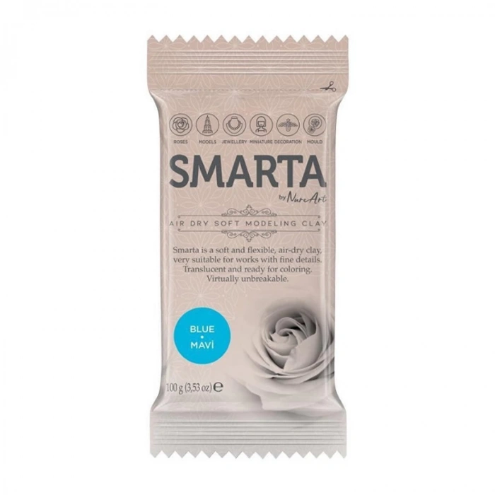 SMARTA MODELLEME KİL HAMURU 100 GR NO:12 MAVİ (BLUE)