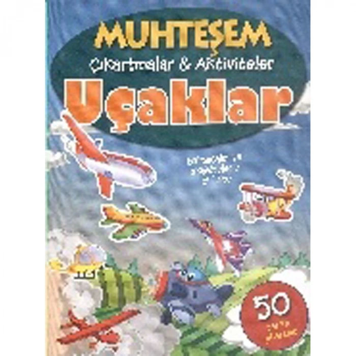 MUHTEŞEM ÇIKARTMALAR AKTİVİTELER UÇAKLAR