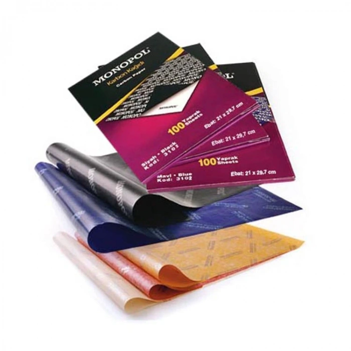 MONOPOL A4 KARBON KAĞIDI MAVİ