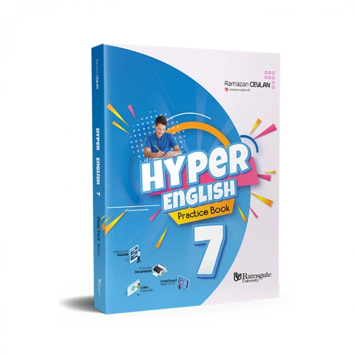 RAMSGATE HYPER ENGLISH 7. SINIF PRACTICE BOOK (QUIZZES & DICTIONARY)