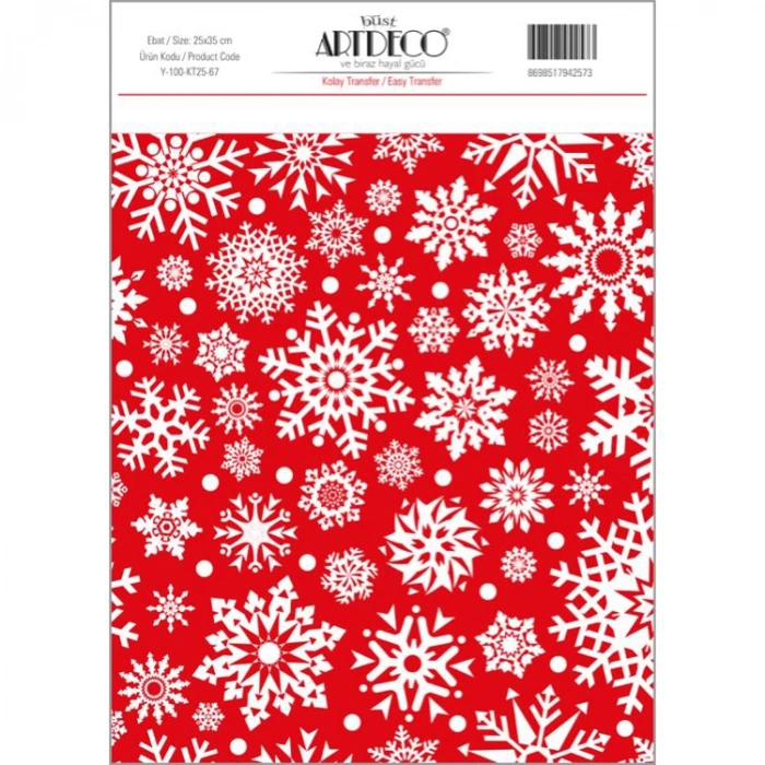 ARTDECO KOLAY TRANSFER 25X35CM DESEN 67