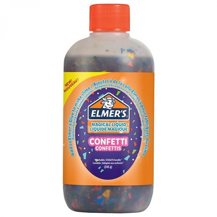 ELMERS 2109495 SLIME SIVI YAPIŞTIRICI 258 ML KONFETİ SİHİRLİ