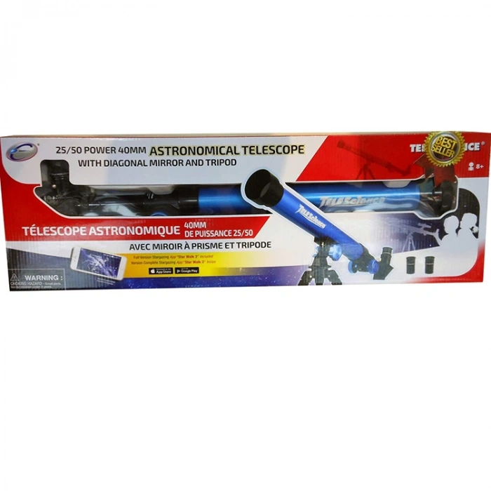 SUN S01002302 EAS-BİLİM TELE-SCIENCE ASTRONOMİK TELESKOP 25/50 40MM