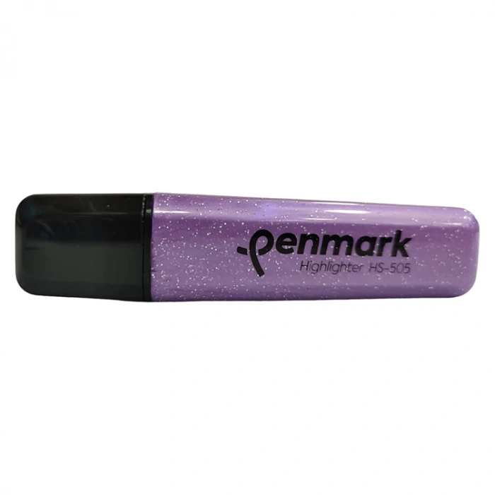PENMARK HS-505-17 METALİK SİMLİ FOSFORLU KALEM LAVANTA