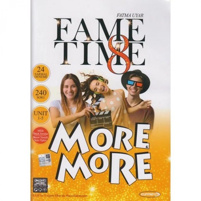 KURMAY 8. SINIF MORE & MORE ENGLİSH FAME TIME DENEME
