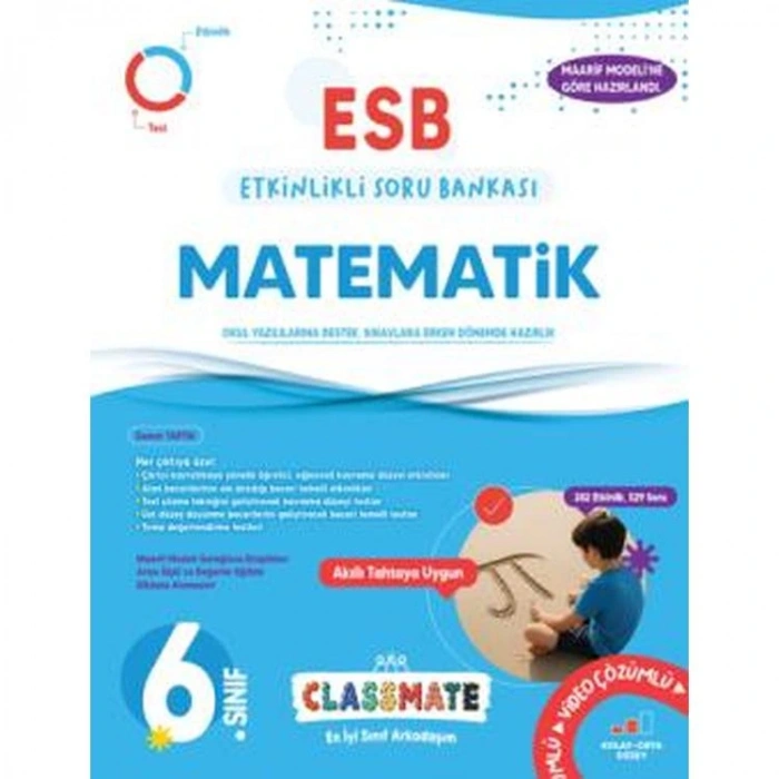 OKYANUS 6. SINIF CLASSMATE MATEMATİK ETKİNLİKLİ SORU BANKASI