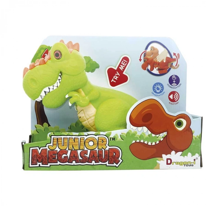 DRAGON TOYS 80079 JUNIOR MEGASAUR DİNO SESLİ VE IŞIKLI