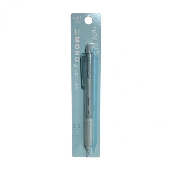 TOMBOW MONO GRAPH  MEKANİK KURŞUN KALEM 0.5MM LITE PASTEL GLASS- CAM MAVİ XCSH-MGL407LPK