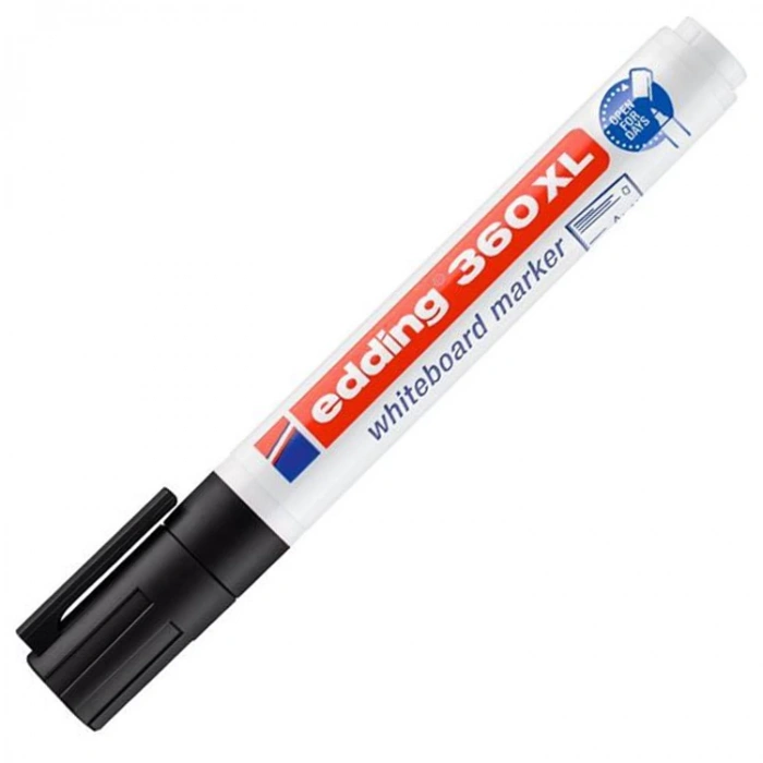 EDDING 360XL BEYAZ TAHTA KALEMİ SİYAH