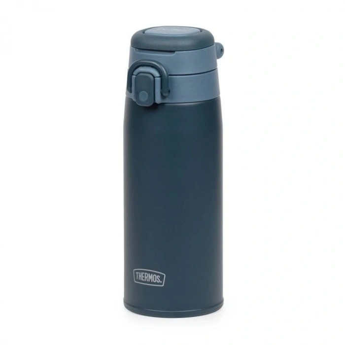 THERMOS JOS-550IBL (023563-AK) CARRY LOOP ÇELİK TERMOS/MUG PİPETSİZ 550ML - INDIGO BLUE