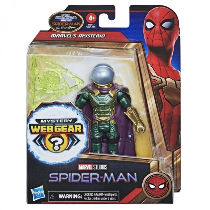HASBRO F0231/F1914 MYSTERY WEB GEAR SPIDERMAN FİGÜR