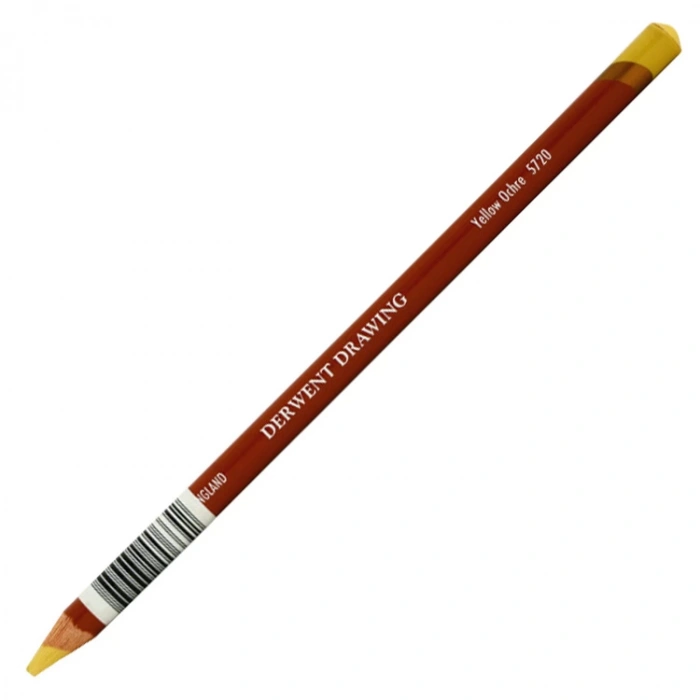 DERWENT DRAWING PENCİL-  RENKLİ ÇİZİM KALEMİ  YELLOW OCHRE 5720