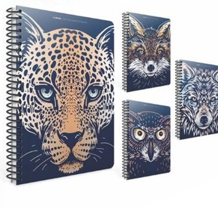 GIPTA ANINOTES SPİRALLİ KARTON KAPAK A4 80YP. KARELİ DEFTER