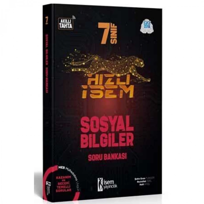 İSEM 7. SINIF HIZLI SOSYAL BİLGİLER SORU BANKASI