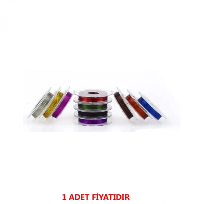 MİSYON İLETKEN TEL MAKARA RENKLİ - TEKLİ