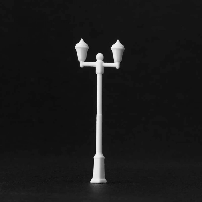 ESHEL MAKET ÇİFT IŞIKLI FENER CADDE LAMBASI 1/200 2 Lİ