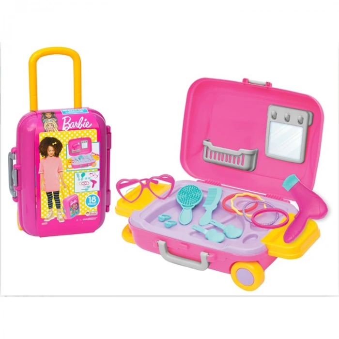 BARBIE GÜZELLİK SET BAVULUM DEDE-03486