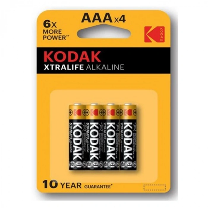 KODAK XTRALIFE ALKALİN AAA 4LÜ