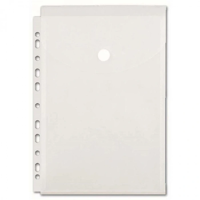 ABKA A4 ŞEFFAF 11 DELİKLİ  2 GÖZLÜ KÖRÜKLÜ DOSYA