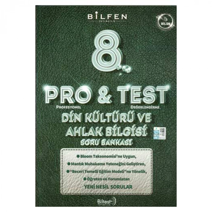 BİLFEN 8. SINIF LGS PROTEST DİN KÜLTÜRÜ VE AHLAK BİLGİSİ SORU BANKASI