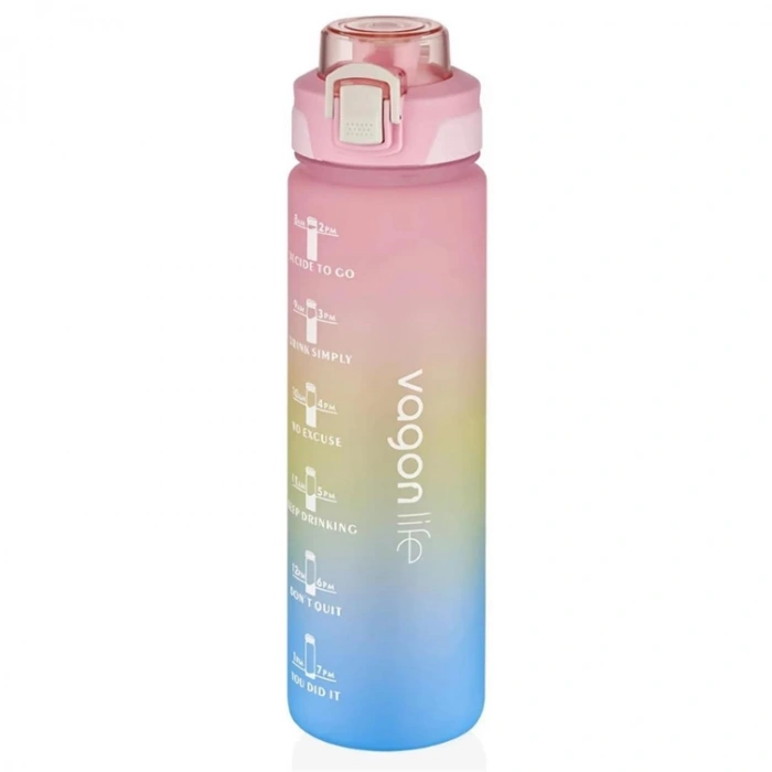 VAGONLİFE PİPETLİ MATARA 1000ML VGN-2310 PINK