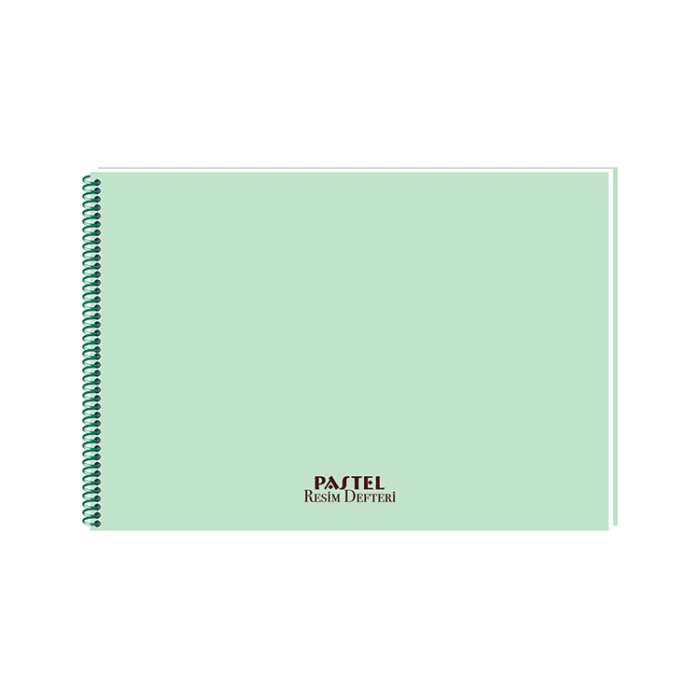 KESKİN PASTEL 25X35 SPİRALLİ PP.KAPAK RESİM DEFTERİ 20 YP.